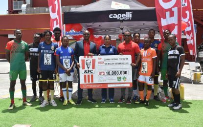 KFC Guyana flavours GFF Elite League with $10M sponsorship