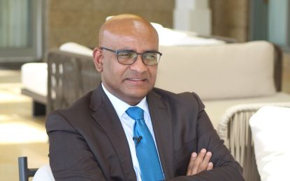 VP Jagdeo refuses to answer rate of return on Exxon’s investment