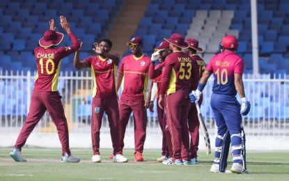 Brandon King hundred seals comfortable West Indies chase