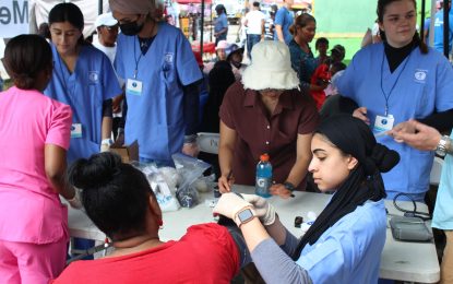 Linden residents benefit from U.S. Embassy, NGO medical outreach 