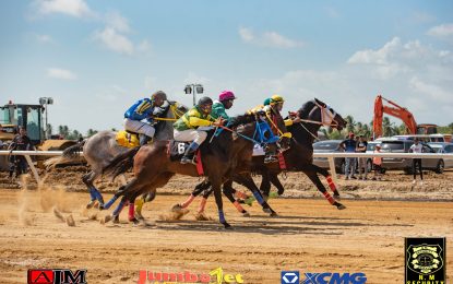 One Guyana Breeders Cup 2023 lines up at the Bush Lot Turf Club today