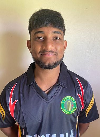 Guyana captain Mavindra Dindyal