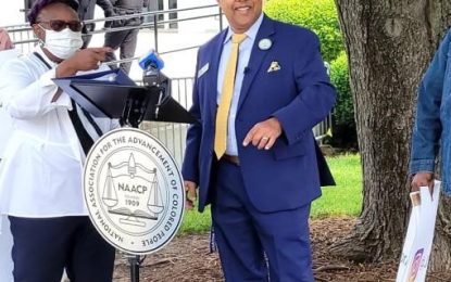 Guyanese appointed NAACP President in Raleigh NC Calls on FBI to investigate case of Government misconduct