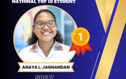 Three students cop top spot at NGSA