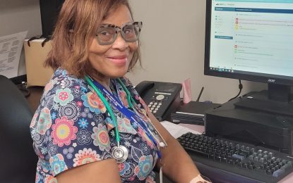 Guyanese nurse hailed for mental health support during stressful COVID pandemic period