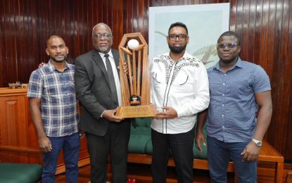 President Ali, PM Phillips endorse Kares One Guyana T10 Blast