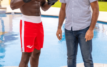 Azruddin Mohamed sponsors Guyanese boxer to Pan Am Games to fulfill dreams of making Olympic 2024