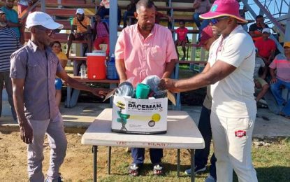 Port Mourant CC and Cotton Tree CC receives $1M worth of equipment to focus on youths