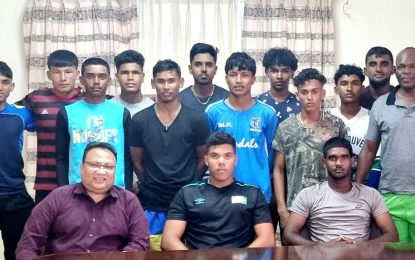 GCB President meets National under-17 players as encampment ends