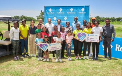 LGC Inked Lucrative Kids Golf sponsorship deal with Republic Bank Guyana Ltd