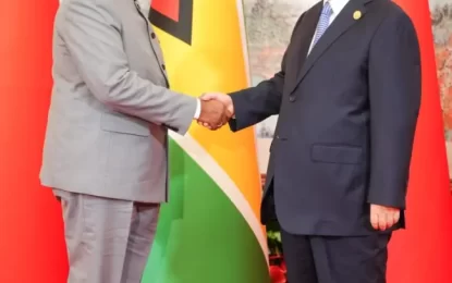 Guyana, China to expand collaboration on climate change, environmental, ecological services