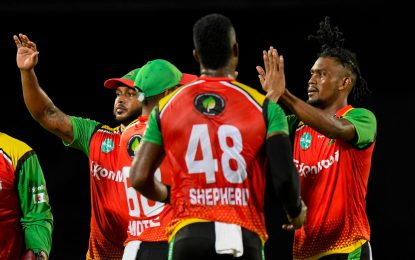 Guyana Amazon Warriors square off against defending champion today