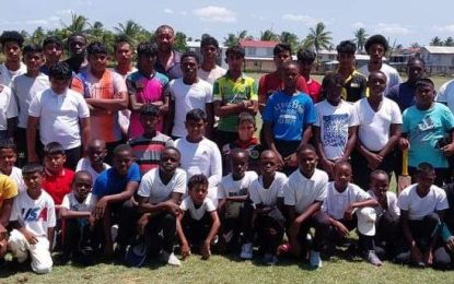 Over one hundred youths benefits from intense Cricket Coaching from BCB Coaches