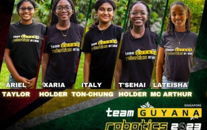 Guyana’s all-female National Robotics Team set to shine at International Challenge