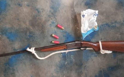 Farmer arrested for possession of unlicensed shotgun, ammo