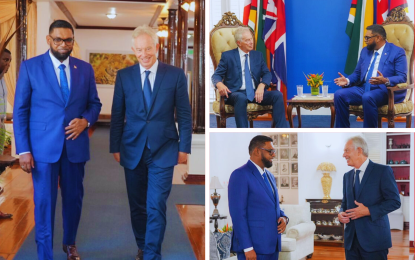 Former UK Prime Minister in historic visit to Guyana