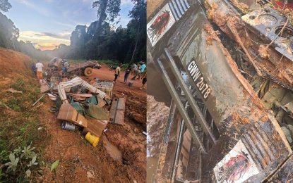 Kuru Kururu resident killed after truck topples on hill