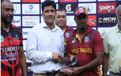 West Indies, Pakistan top points table in the 2023 MCW Over 40s Cricket Global Cup