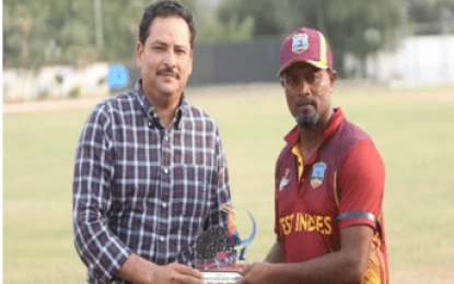 West Indies register victory against the powerful Aussies at the O40s Cricket Global Cup