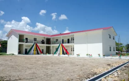 $103.5M Doodnauth Hetram block commissioned at Queen’s College