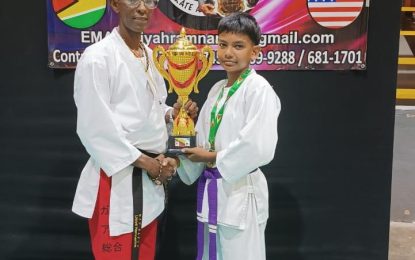 Chaitram Ramotar impressive at MMAKA championships