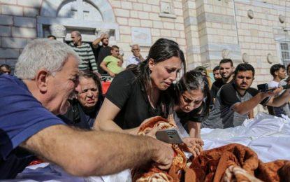 ‘We were baptised here and we will die here’: Gaza’s oldest church bombed