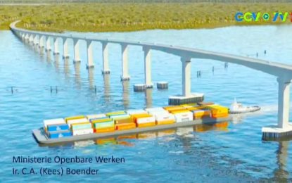 Chinese, Dutch firms in the hunt for contract to build Corentyne River Bridge