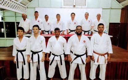 Over 35 plus Karatekas soar to new heights – As Sensei Woon-A-Tai conducts GKC grading examination