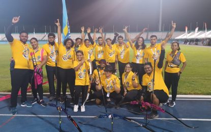 Guyana brings home 9 medals from the Caribbean Development Archery Championships 2023