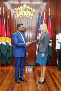 New US Ambassador to Guyana Nicole D. Theriot accredited - Kaieteur News