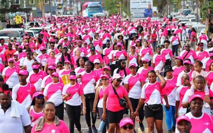 Thousands participate in Pinktober walk/run  