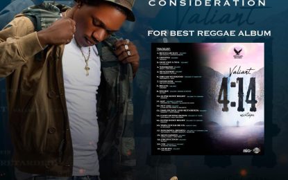 Valiant Eyes Grammy Award for Best Reggae Album