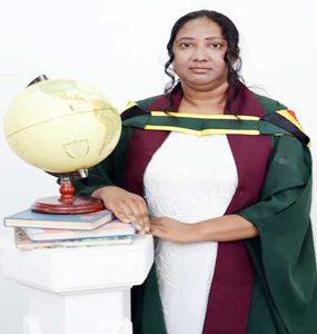 Feryal Khan, the 2023 Best Graduating Student for The University of Guyana, Berbice Campus (UGBC)