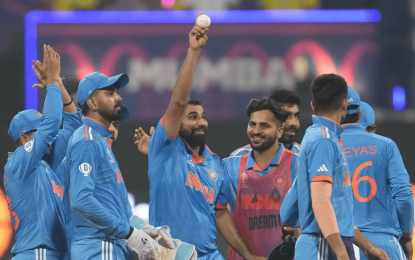 India dismantles Sri Lanka to book semifinal spot at Cricket World Cup with 302-run win