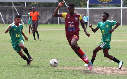 Thrilling weekend sees Bartica, Georgetown and Berbice Football Academies secure wins