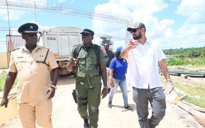 Repairs to Mazaruni Prisons admin. building nearing completion