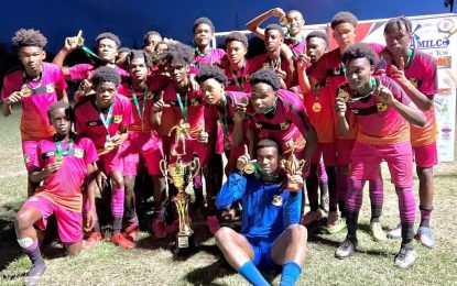 Upper Demerara Academy Training Centre are National U17 Champions