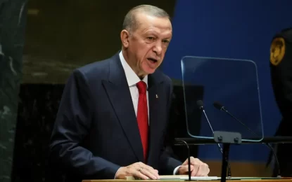 Turkey’s Erdogan says Netanyahu no different than Hitler as Gaza is bombed