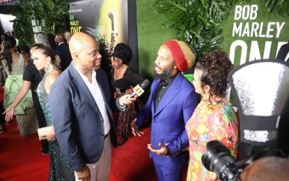 ‘Bob Marley: One Love’ premiere creates major buzz in Jamaica