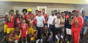 Rose Hall Town Jammers won the Under-16 boxing competition held at the Andrew 'Six Head' Lewis Gym on Saturday last.