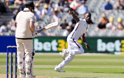 Shamar Joseph steals the show but Australia on top on opening day of Adelaide Test