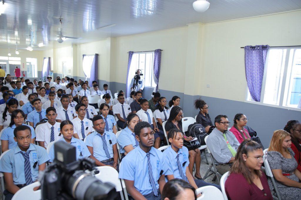 A section of the gathering at the launch of the inaugural AI4education