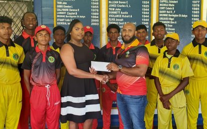 GCB secures sponsorship for Guyana under15 team