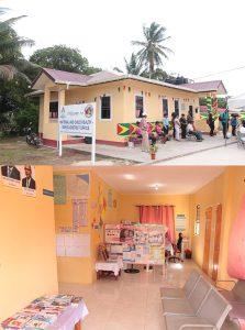 The newly commissioned Maternal and Child Health Sub-Office which commissioned in Kumaka, Region One. (Photos, Ministry of Health)