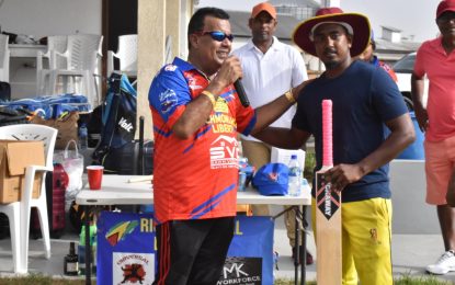 Rockaway Group of Companies supports Essequibo cricketers