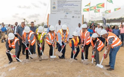 Sod turned for US$7M CDB-funded hospitality institute