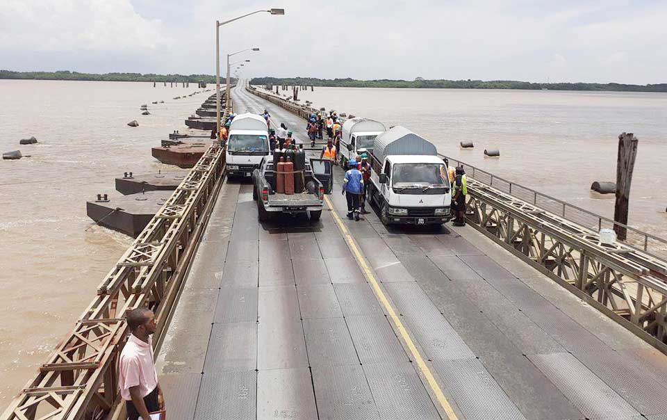 The Demerara Harbour Bridge