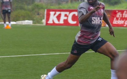 Jahshii joins Slingerz FC for training