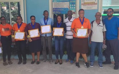 5 outstanding PM Hospital staff honoured by RHT Pepsi U23 team