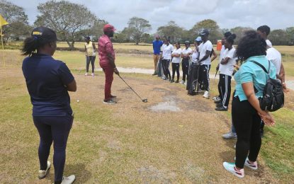 Belladrum Secondary School Students Engage in Practical Golf Session at Lusignan Golf Club